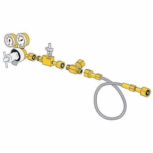 Allegro 9892-02 Two Cylinder Kit W/ Alarm, Low Pressure