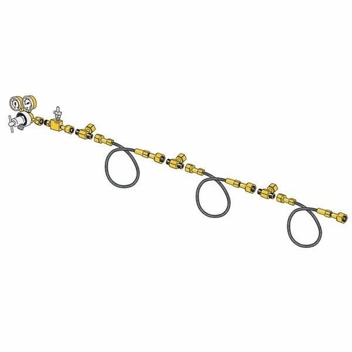 Allegro 9892-04 Four Cylinder Kit W/ Alarm, Low Pressure