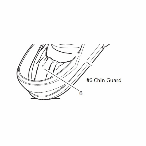Allegro 9903-05 Chin Guard