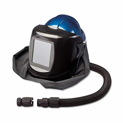 Allegro 9904-CVWB Deluxe SAR Shield & Welding Helmet w/ High Pressure Control Valve (Hansen Fitting)