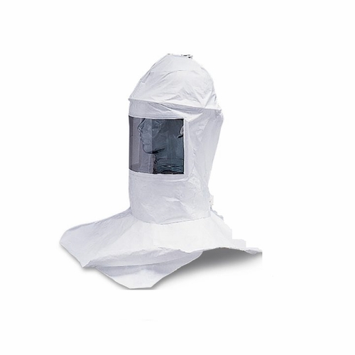 Allegro 9909-10 Replacement Deluxe Tyvek Double Bib Hard Hat Hood Assembly W/ Suspension Only (Downt