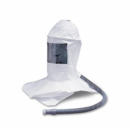 Allegro 9909-HCHD Deluxe Tyvek Double Bib Hard Hat Hood w/ Hard Hat, Air Temperature Controller and