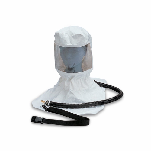 Allegro 9910 Tyvek Hood CF SAR Assembly w/ Suspension, Belt, Clip & OBAC Fitting