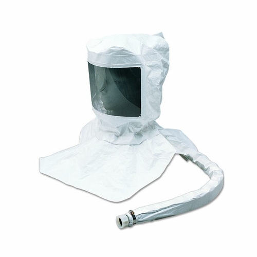 Allegro 9911-CV Maintenance Free Tyvek Hood CF SAR Assembly w/ Susp. & Flow Control Valve w/ Hansen