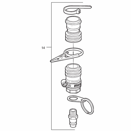 Allegro 9920-01A Breathing Tube Assembly (Low Pressure)