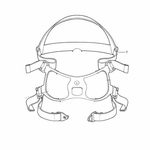 Allegro 9920-02 Head Harness Assembly