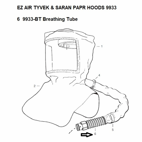 Allegro 9933-BT Breathing Tube