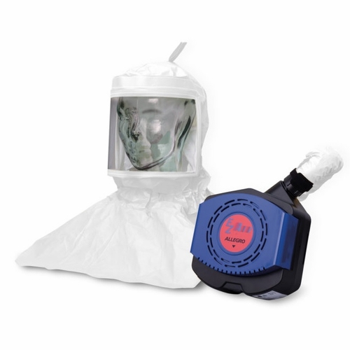 Allegro 9933 EZ AIR Tyvek PAPR Hood Assembly