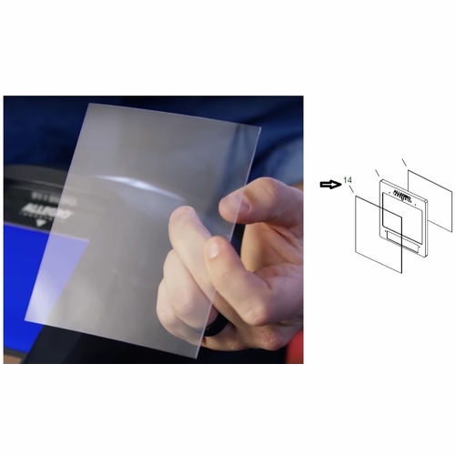 Allegro 9935-5481OCP EZ Air Replacement X54V/X81V Outside Cover Lens (10/Pkg.)