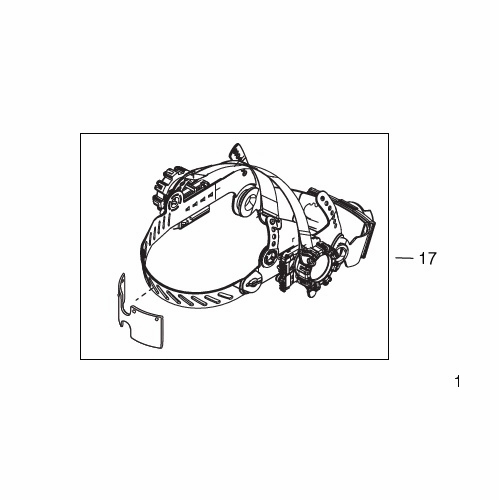 Allegro 9936-15HG EZ Air Max Head Suspension (with Sweatband)