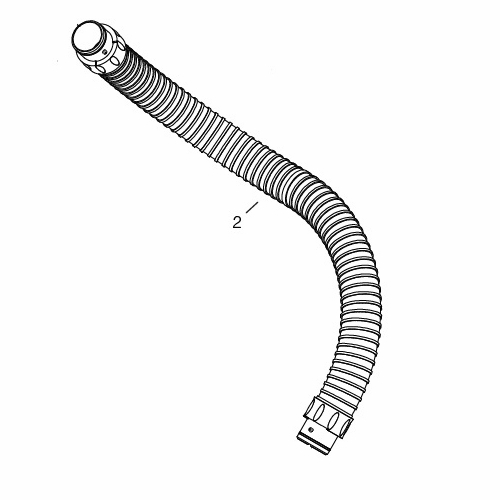 Allegro 9936-BT Breathing Tube w/o FR Cover, 45 inch