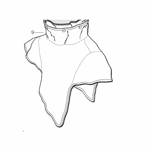 Allegro NV37-50 Nova 3 Nylon Cape, 28 inch