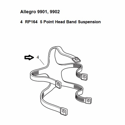 Allegro RP16-4 5 Point Head Suspension