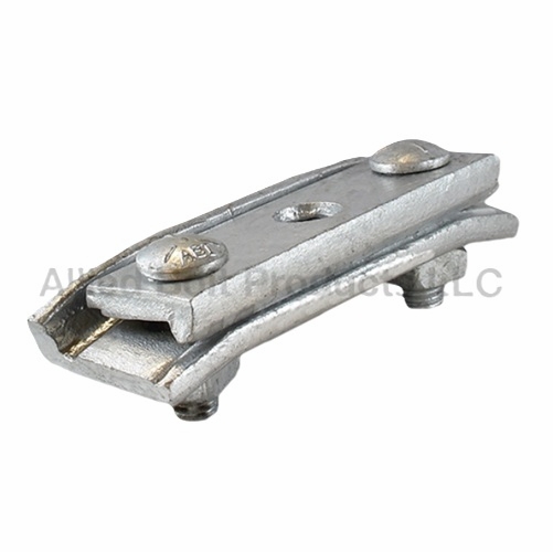 ALLIED 5081 ANGLED CLAMP B SUSPENSION 3 BOLT CLAMP 1/4-7/16 STRAND 5/8 BOLT EACH