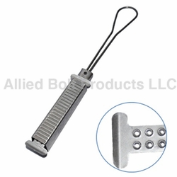 Allied 902  2Pr Drop Wire Clamp Stainless Steel Pack Of 2