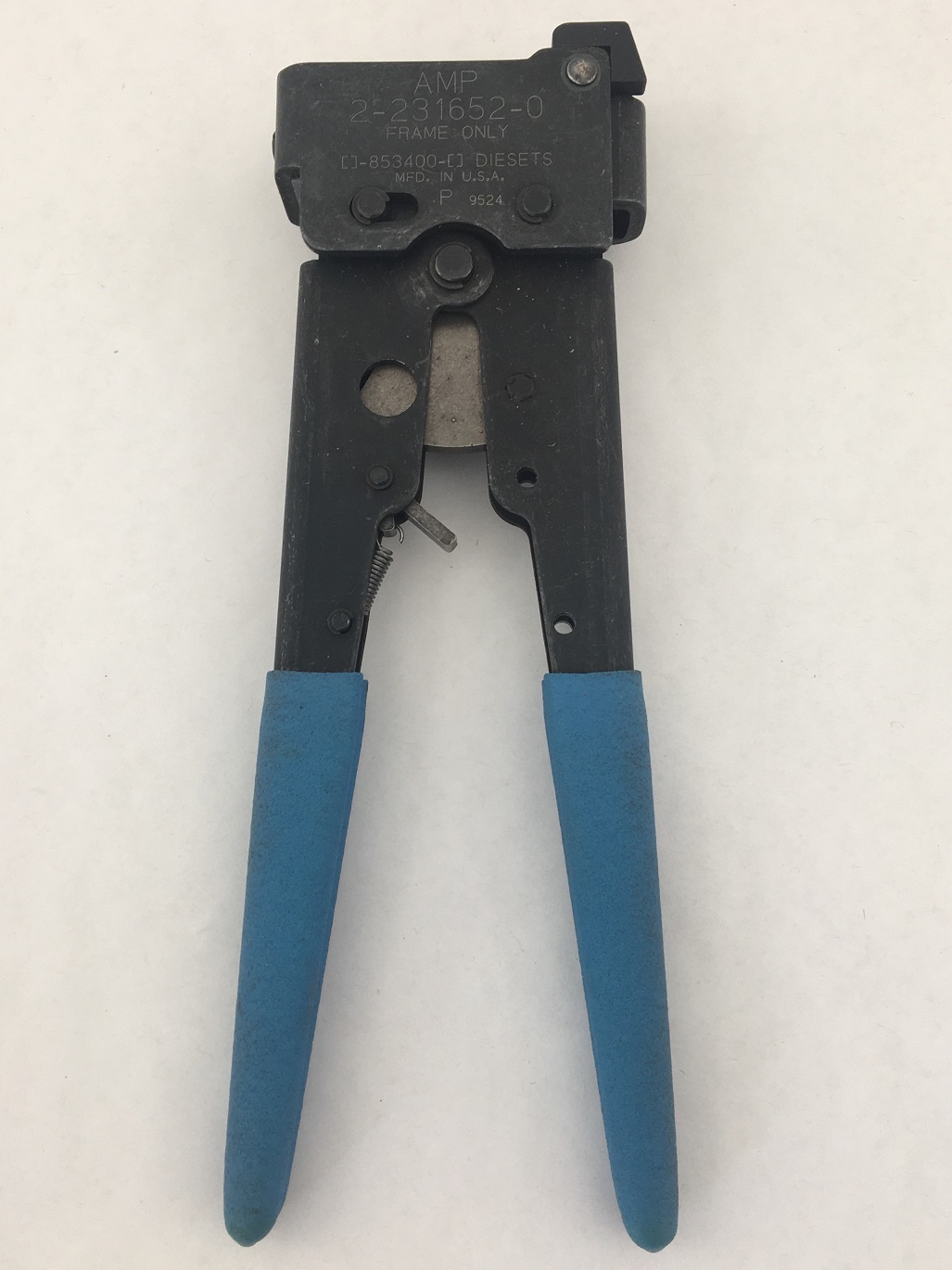 メンテナンス TE Connectivity 2-231652-1 Hand Crimp Tool Has 8 Position Die For Amp 8-Position Kd