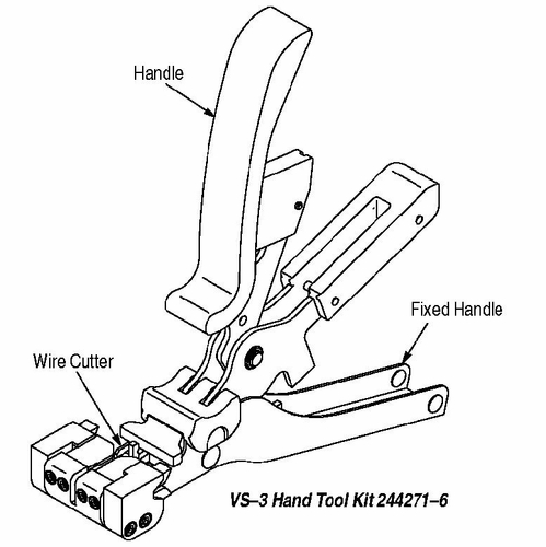 Amp 244271-6 Vs3 Amp Gun Wider Handle Vs-3