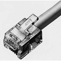 Amp 5-555042-3 6 Pos Mod Plug Pack Of 100