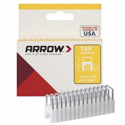 ARROW 591188 1/4 inch x 5/16 inch   INS. STAPLE FOR T59 BOX OF 300