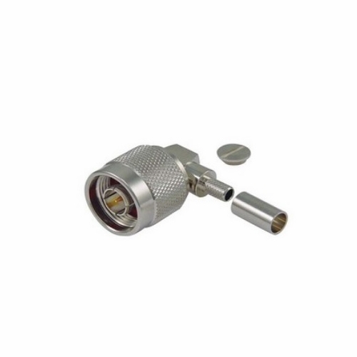 ATELICON ANM-1716 TYPE N MALE CRIMP RIGHT ANGLE FOR RG58, 195-SERIES CABLE