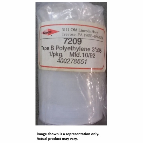 B Polyethylene Tape 3 Inch X 35 Foot New  ***Must Order In Qtys Of 50 Only***