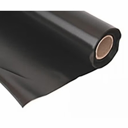 B Splice Cover  Slicker Cloth  48 Inch X 50 Foot  Roll Black Plastic