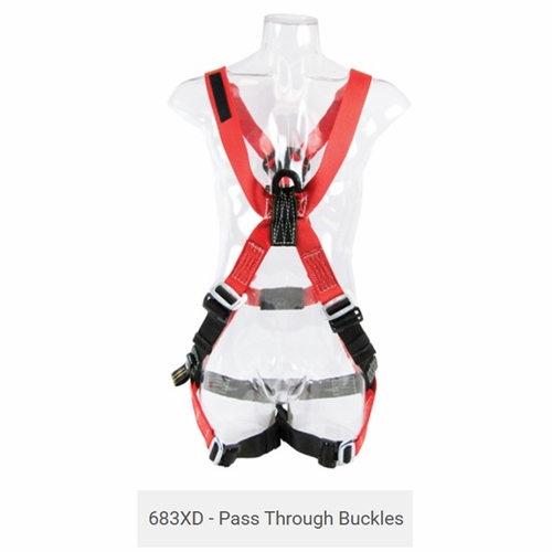 Bashlin 683Xd-L  X Style Harness With 3 Inch D-Ring Back Attachment