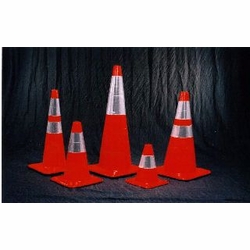 Bone Safety 36Pvcs-6Cc4Cc-12 36In Safety Cone With Collars 12 Lb Heavy Duty