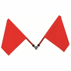 BRACKET W/2 FLAGS FOR SIGNS