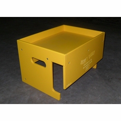 BUCKET BUDDY ULTIMATE FIBER OPTIC WORKSTATION FIBER AMIGO fiber tray yellow