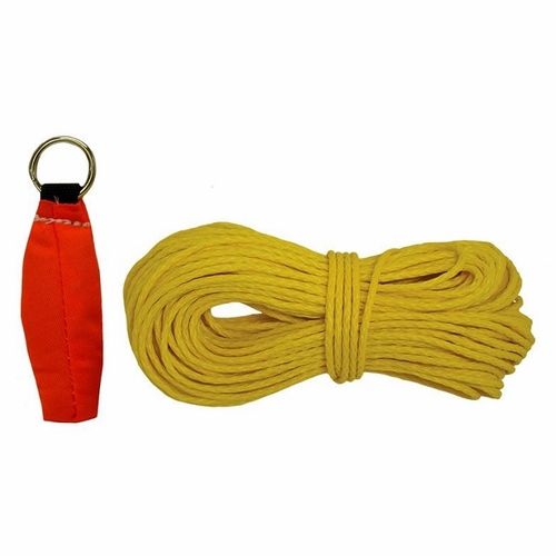 Buckingham 16-16O-150 16 Oz Throw Bag Orange 150 Foot  Slickline