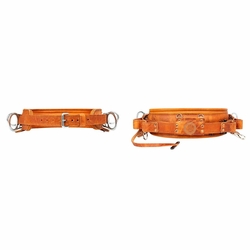 Buckingham 20122CEM-LBH Adjustable In-Line 4 D-Ring Body Belt™ - 20122CEM