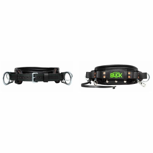 Buckingham 20122CEM-M Adjustable In-Line 4 D-Ring Body Belt™ - 20122CEM