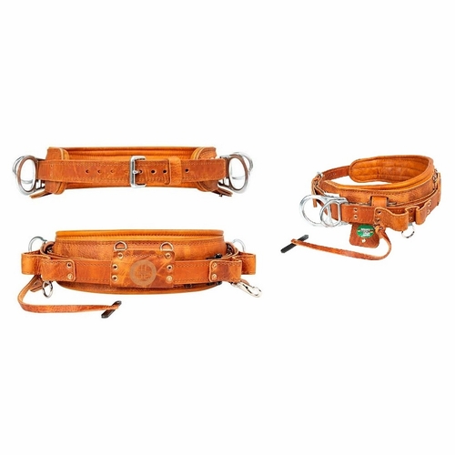 Buckingham 20122Cem-Mbh Adjustable In-Line 4 D-Ring Body Belt - 20122Cem
