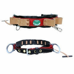 Buckingham 38523Q1-X Ladder Belt - 38523Q12/38523Q1 - Black/Red, X-Large