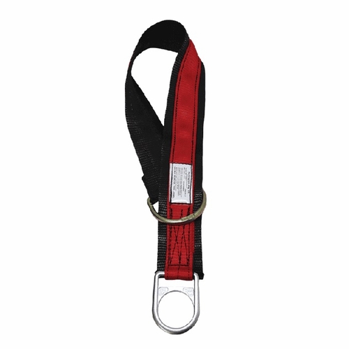 Buckingham 3904-8 Anchor Strap With Wear Guard - 3904/3904J12 - Red, 8Ft