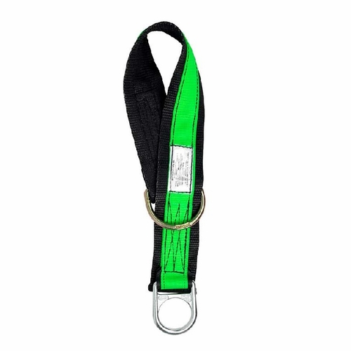 Buckingham 3904J12-2 Anchor Strap With Wear Guard - 3904/3904J12 - Green, 2Ft