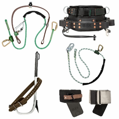 Buckingham 400KITQ4-X Big Man Climbing Kit with Distribution SuperSqueeze™ with Inner Rope Strap, Cu