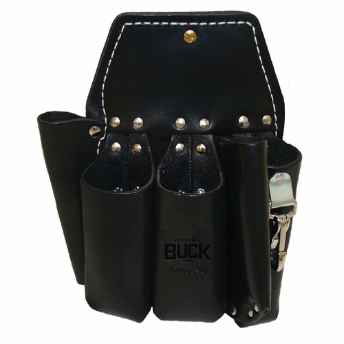 BUCKINGHAM 42266-BL 5 POCKET POUCH - BLACK