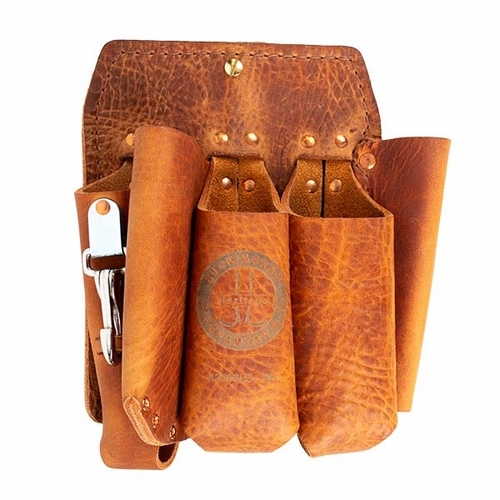 Buckingham 42266Ls-Bh Heritage Left-Handed Short Back Double Tool Holster - 42266Ls-Bh