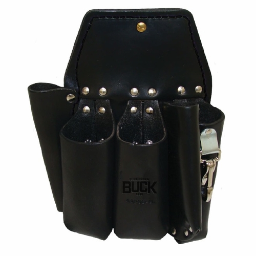 BUCKINGHAM 42266S-BL 5-POCKET POUCH - BLACK