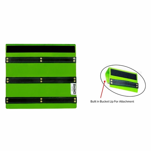 Buckingham 4507A Customizable 20 Inch x 18 1/2 Inch Buck-It Rail Board with bucket lip