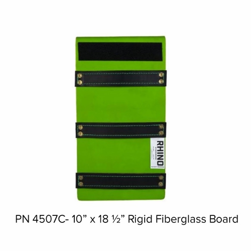 Buckingham 4507C Customizable 10 inch x 18 ½ inch Buck-It Rail Board with bucket lip