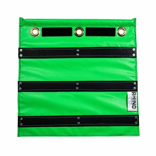 Buckingham 4507E Customizable 20 inch x 20 inch Heavy-duty vinyl Buck-It Rail Board with holes for