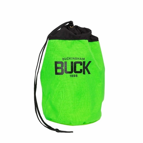 Buckingham 4560G4 Throwline Storage Bag - 4560/4560G4 - Buckviz Safety Green