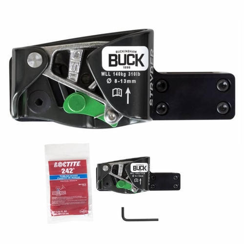 Buckingham 500471 Climber Mounted Ascender For Buckalloy Aluminum Climbers