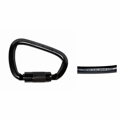 Buckingham 5005S5 Steel Double Action Rigging Carabiner - 5005S5