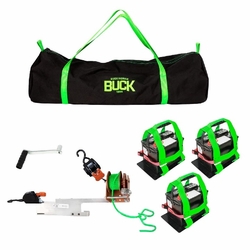 Buckingham 5100Wq1 Buck Battery Hoist Compatible With Impact Wrench - 5100W/5100Wq1 - 3 Carriers