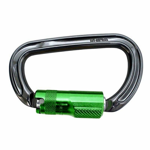 BUCKINGHAM 5555S4 ALUMINUM TRIPLE LOCK 3600 LB CARABINER
