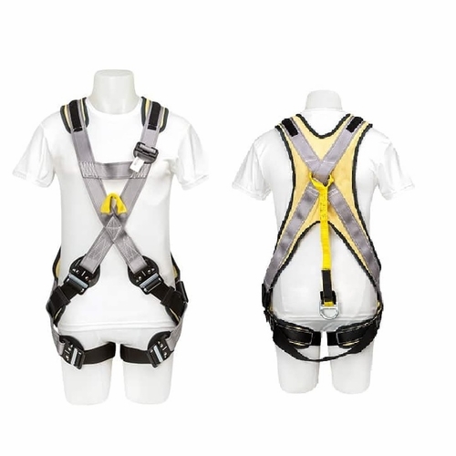 Buckingham 603S8C500CK1-X BuckFit� X Style Full Body Harness - 603S8C500CK1 - X-Large